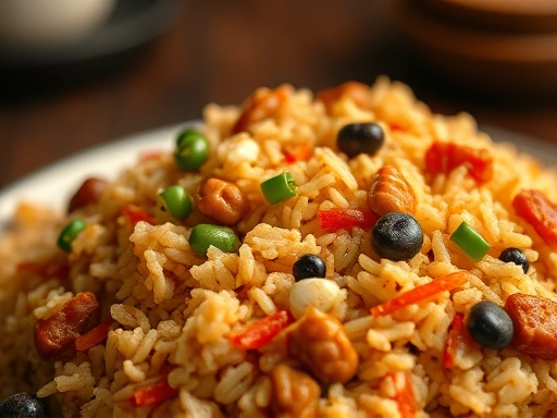 Close-up of a delicious plate of 