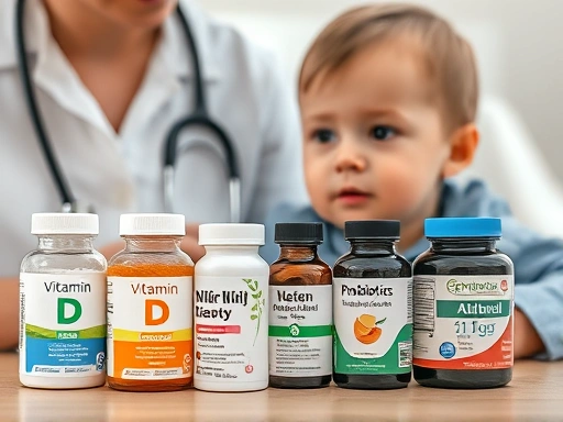 어린 아이가 의사 선생님과 함께 앉아 상담하고 있는 모습