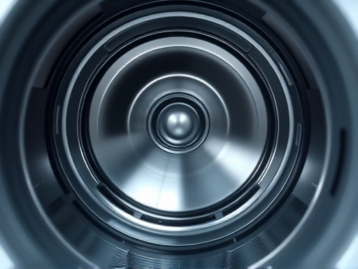 드럼 세탁기와 일반 세탁기의 내부 세탁조가 클로즈업된 이미지