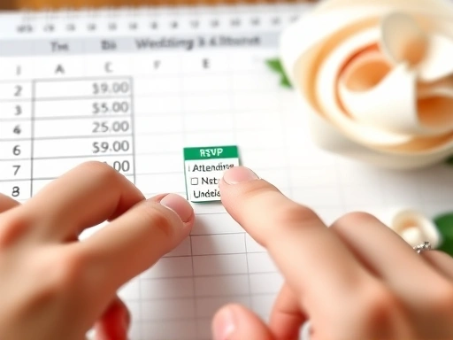 Close-up shot of a hand using a mouse to click on a cell in an Excel spreadsheet, specifically highlighting the 