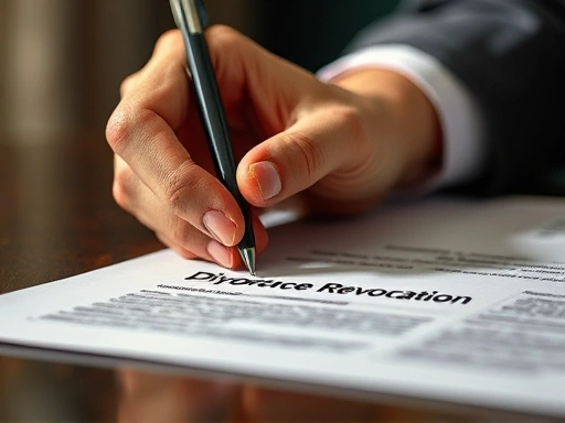 Close-up of a hand carefully signing a document titled 