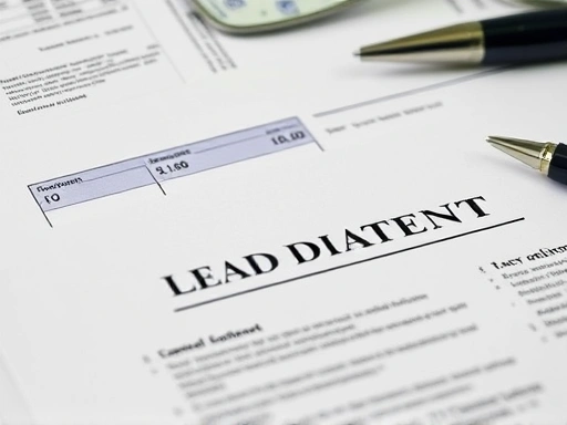 A close-up shot of financial papers and business contracts, highlighting the financial implications of a business divorce.