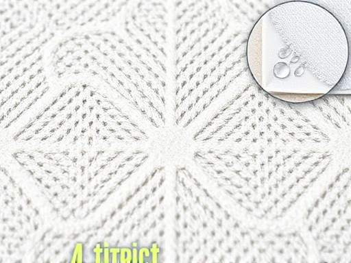 Close-up of a diatomaceous earth mat absorbing water quickly, showing the rapid wicking action on its surface. Emphasize the porous texture and the transformation of water droplets into dry patches. Include a small, soft fabric mat corner for comparison in the background, highlighting the difference in texture and absorbency.