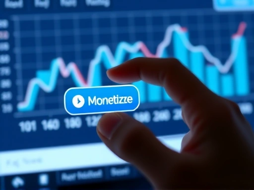 Close-up of a hand clicking on a 