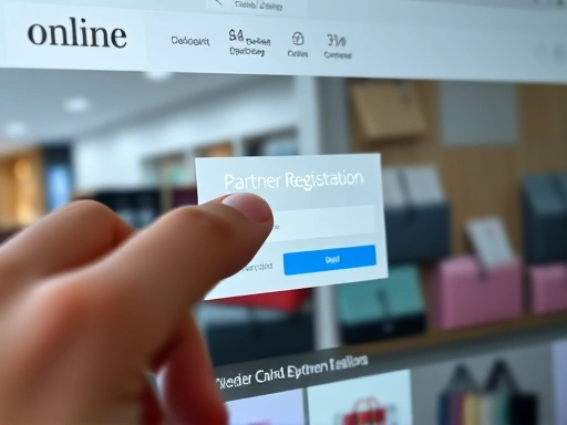 Close-up shot of a hand clicking on a 