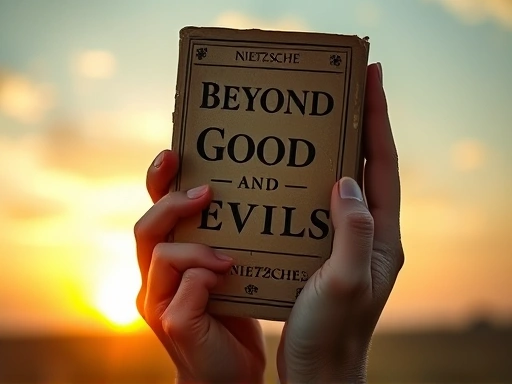 Close-up of hands holding an antique copy of 