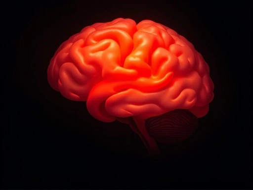 A close-up of a brain silhouette with various cognitive functions like memory, focus, and mood depicted as fading or fragmented, illustrating the mental health and cognitive decline due to irregular sleep.