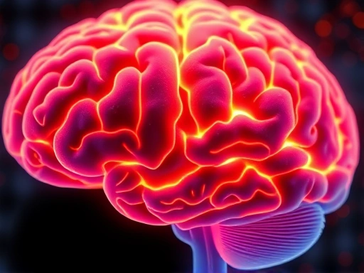 Close-up view of brain activity during different sleep stages (NREM and REM), depicted as distinct color patterns, illustrating the complex process of memory consolidation. Focus on neural pathways and information flow.
