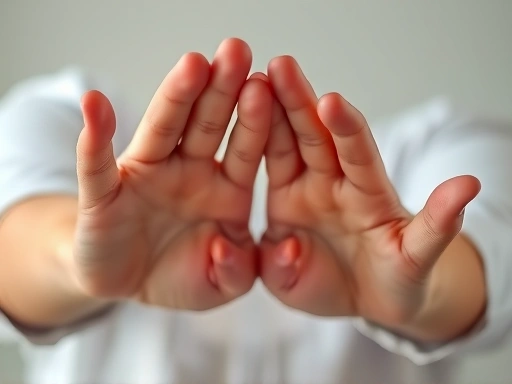 A close-up of hands reaching out for help, symbolizing early intervention and seeking professional mental health support.