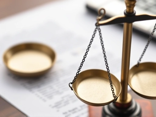 A close-up image of a balanced scale, symbolizing justice and fairness, with a subtle background of legal documents, representing the careful evaluation of victim testimony in legal contexts.