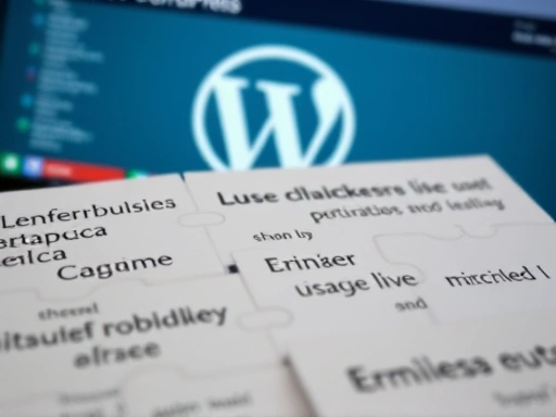 각기 다른 언어가 쓰인 종이 조각들이 퍼즐처럼 맞춰지는 클로즈업 이미지