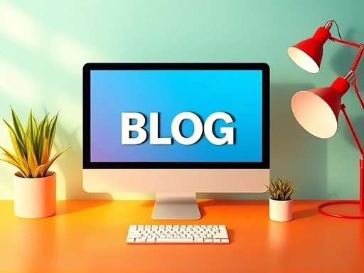 활기찬 블로그 썸네일 디자인 과정.