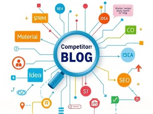 다채로운 아이콘과 연결된 선들이 복잡하게 얽힌 정보의 흐름을 시각화한 인포그래픽.