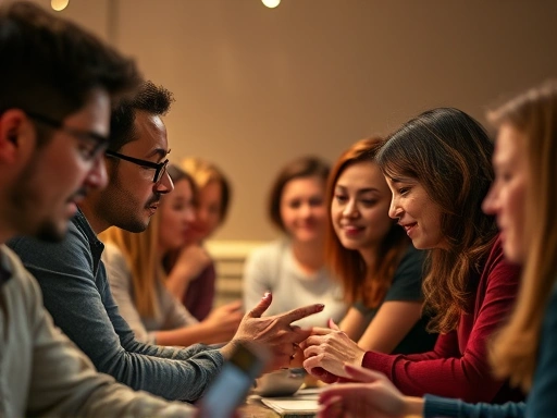다양한 사람들이 블로그 콘텐츠에 댓글을 달고 소통하며, 커뮤니티가 활발하게 운영되는 모습