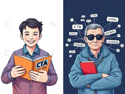 전문 용어 사용의 긍정적 및 부정적 측면을 상징적으로 보여주는 이미지