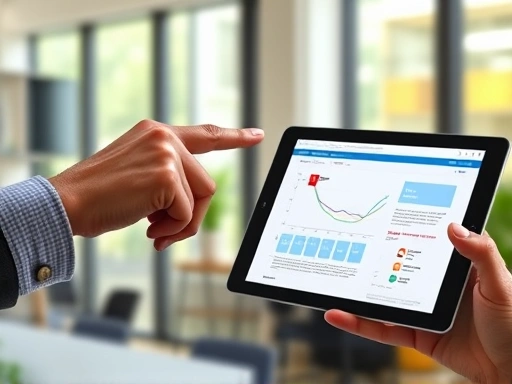 한 손이 웹 페이지에 있는 깨진 링크 아이콘(빨간색 X 표시)을 마우스 커서로 가리키고 있다.