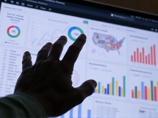 GA4 보고서 화면의 일부가 클로즈업되어 있으며, 다양한 그래프와 차트가 명확하게 보입니다.