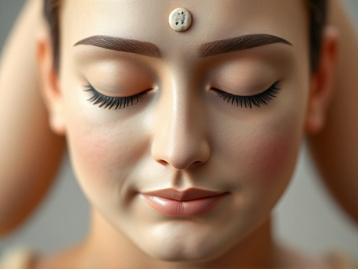 Close-up shot showing the key differences and similarities of meditation and religion, symbolic representation, neutral colors.