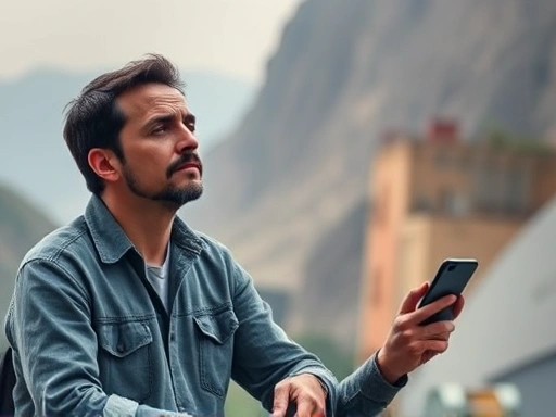 지구 변화 시대에 불안감을 느끼는 사람이 명상하며 내면의 지혜를 찾는 모습