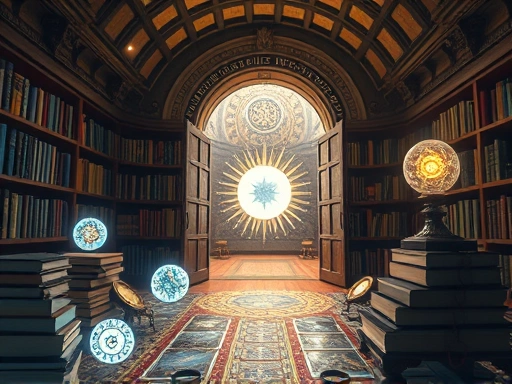 신비로운 분위기