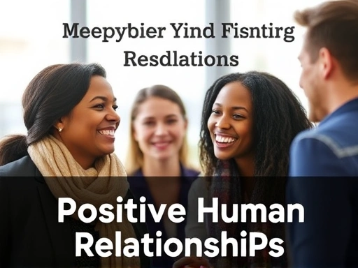 사람들이 서로 미소를 지으며 대화하는 모습