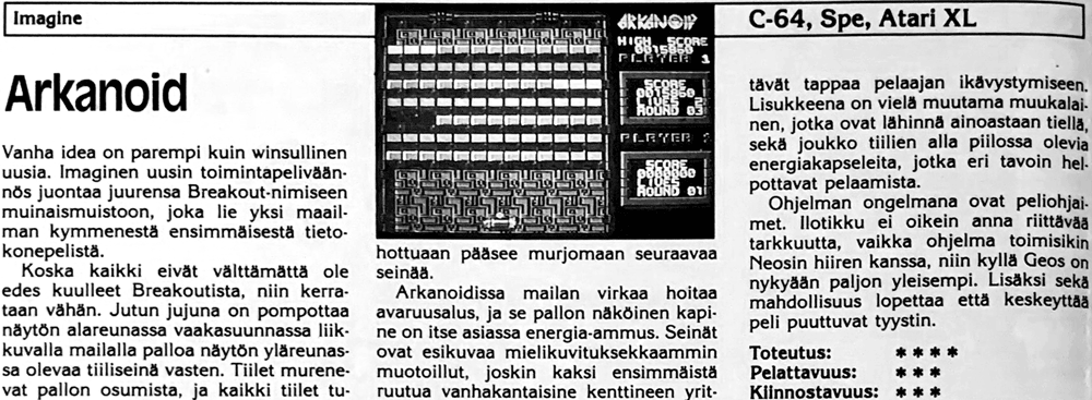 Arkanoid