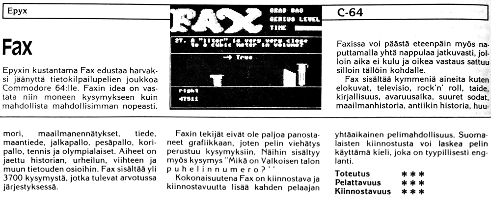 Fax
