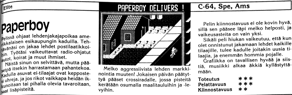 Paperboy