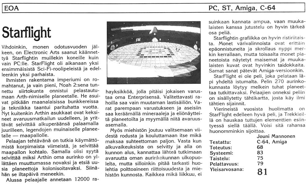 Starflight