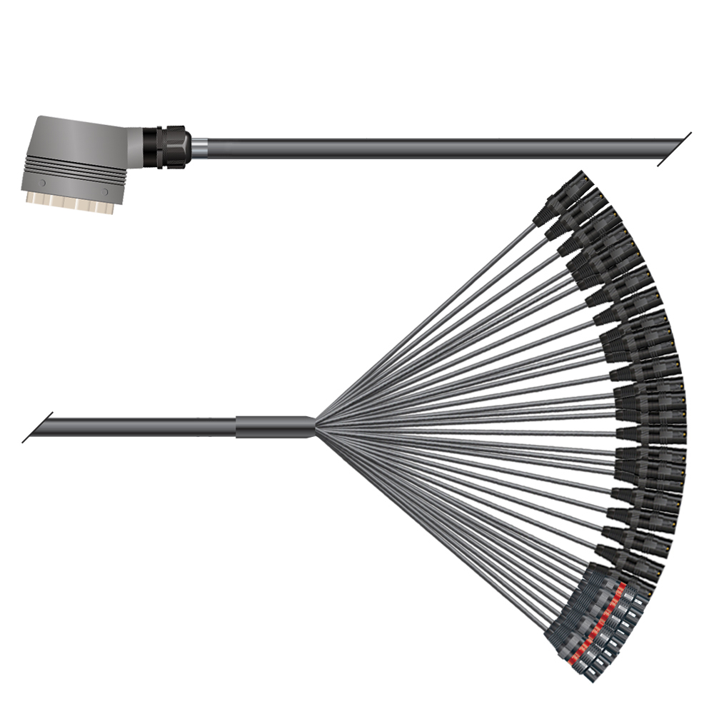 Multicorekabel Quantum, schwarz, 25,00m