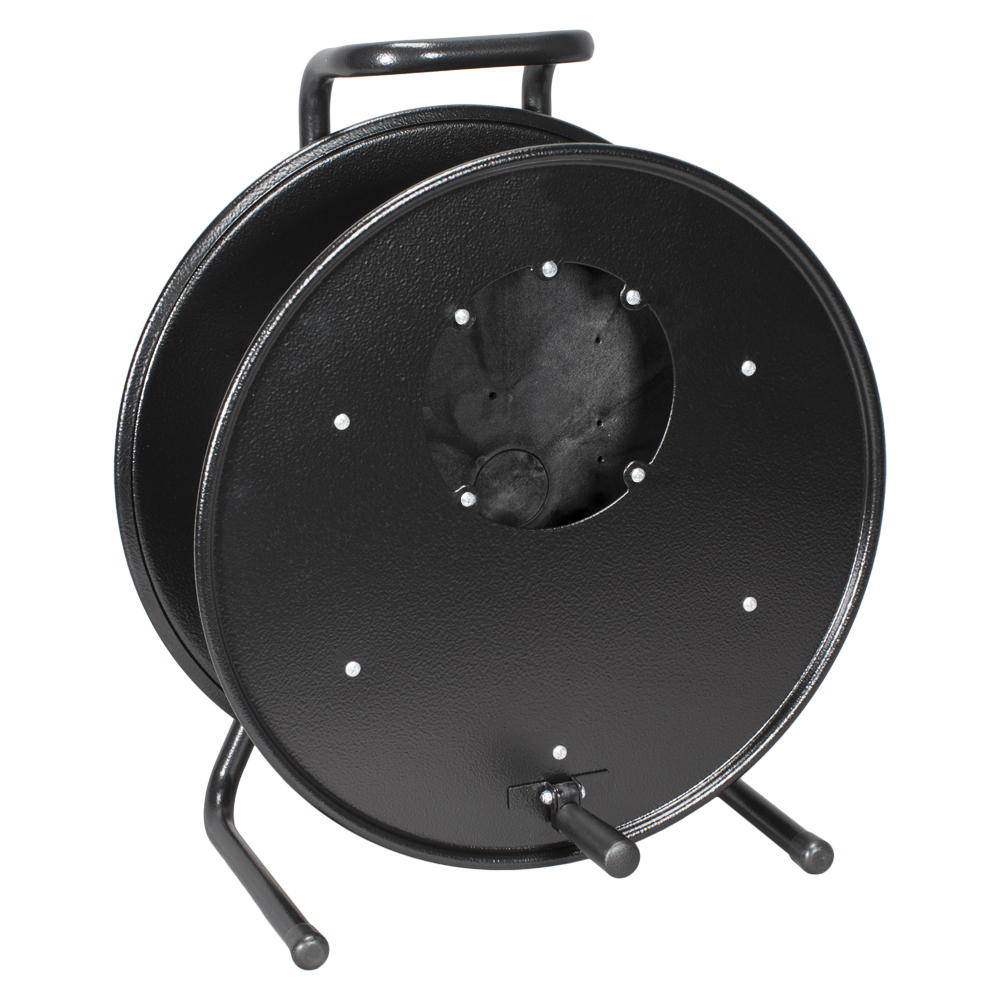 Kabeltrommel mittel aus Metall, offen
