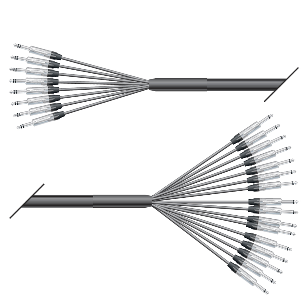 Multicorekabel Quantum, schwarz,  3,00m