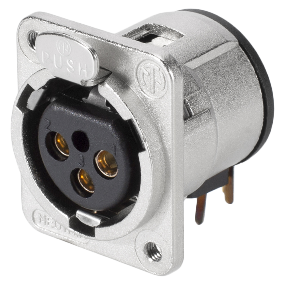 NEUTRIK XLR-Einbaubuchse 3polig,