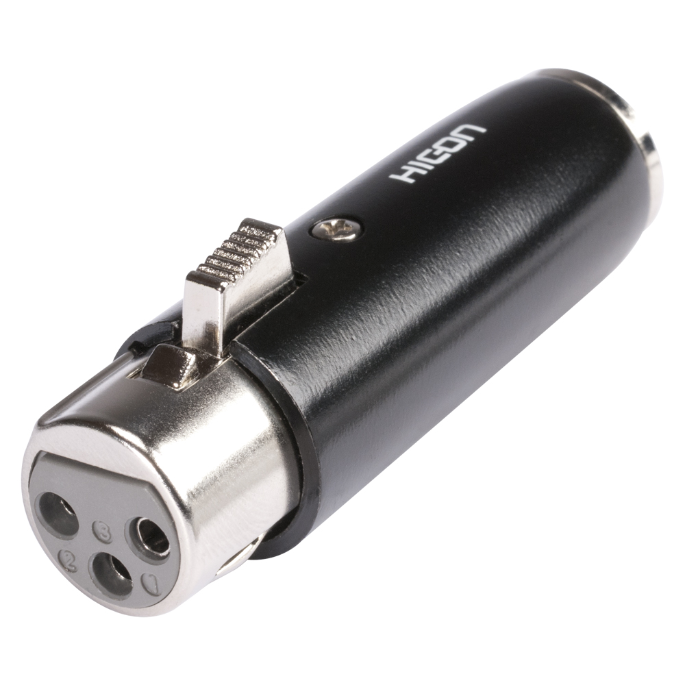 HICON-Adapter XLR f > Mini XLR m 3-pol