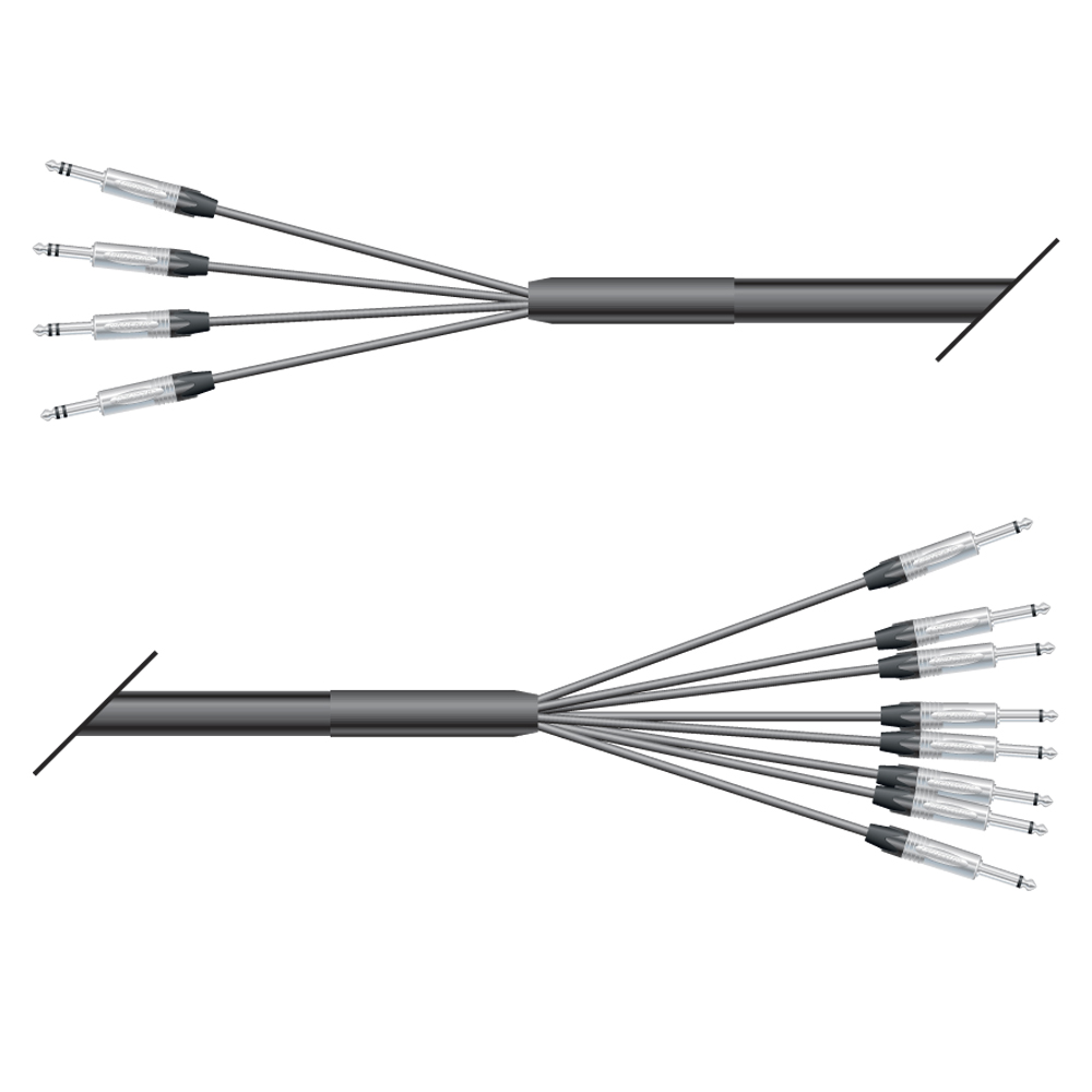 Multicorekabel Quantum, schwarz,  3,00m