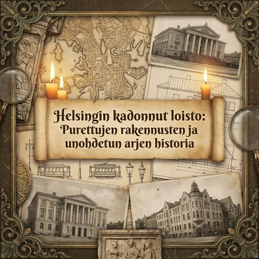 Helsingin kadonnut loisto: Purettujen rakennusten ja unohdetun arjen historia