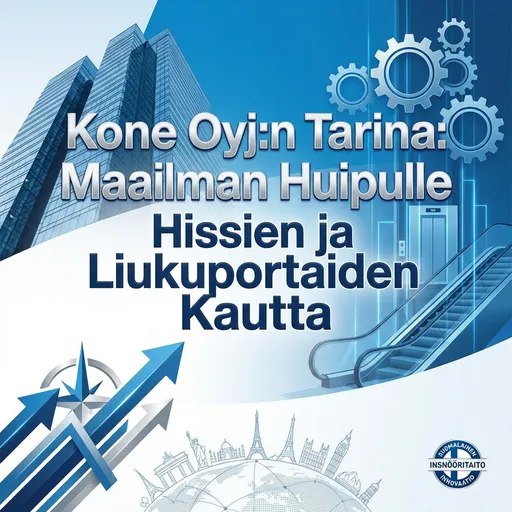 Kone Oyn Tarina: Maailman Huipulle Hissien ja Liukuportaiden Kautta
