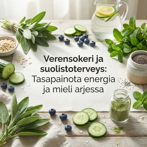 Verensokeri ja suolistoterveys: Tasapainota energia ja mieli arjessa