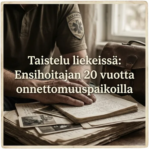 Taistelu liekeissä: Ensihoitajan 20 vuotta onnettomuuspaikoilla