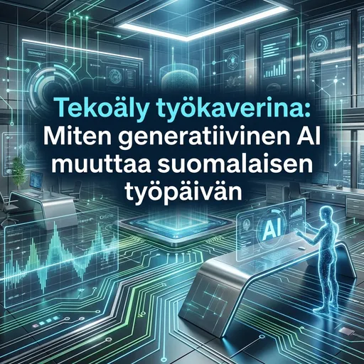 Tekoäly työkaverina: Miten generatiivinen AI muuttaa suomalaisen työpäivän