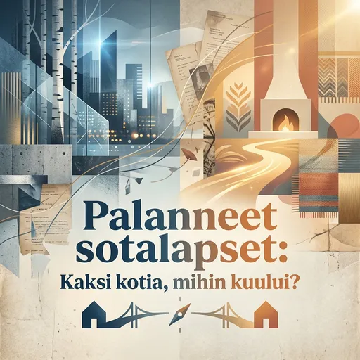 Palanneet sotalapset: Kaksi kotia, mihin kuului?