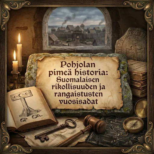 Pohjolan pimeä historia: Suomalaisen rikollisuuden ja rangaistusten vuosisadat