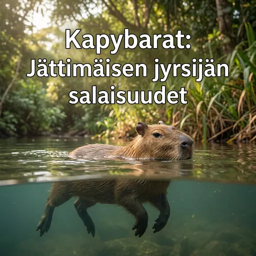 Kapybarat: Jättimäisen jyrsijän salaisuudet