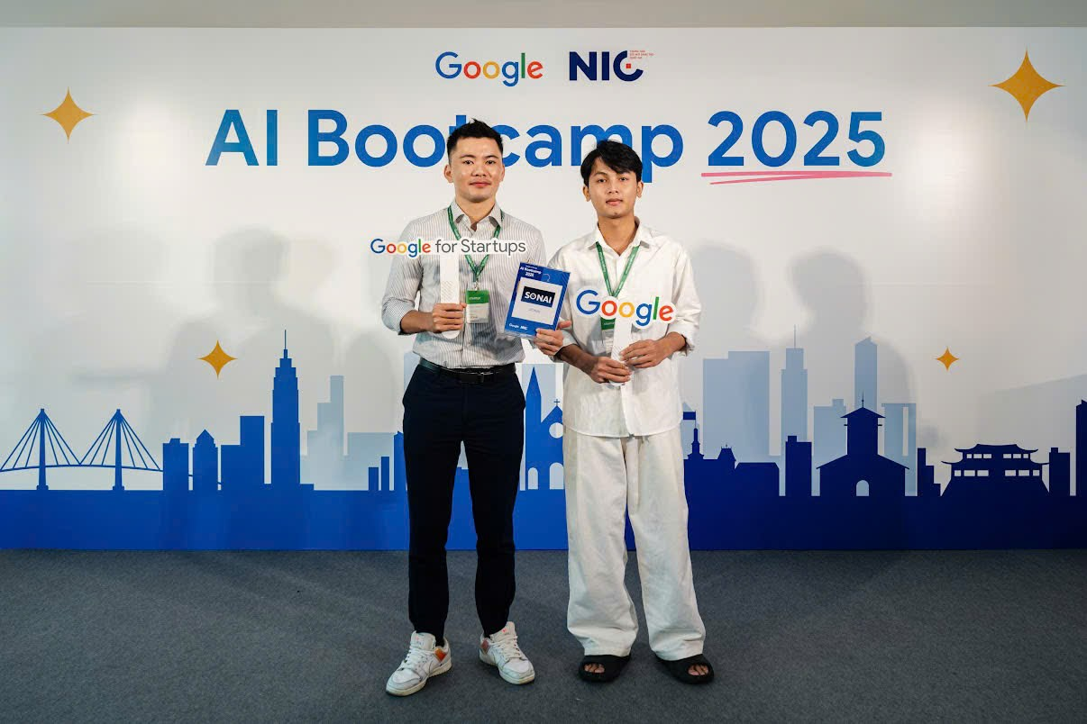 SONAI tham dự Google for Startups 2025: AI Bootcamp Vietnam 2