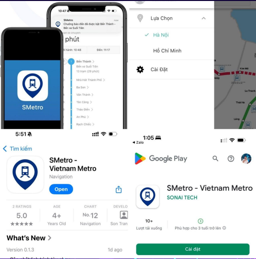 Hệ Sinh Thái Giao Thông Công Cộng (Sản phẩm nội bộ SMetro)