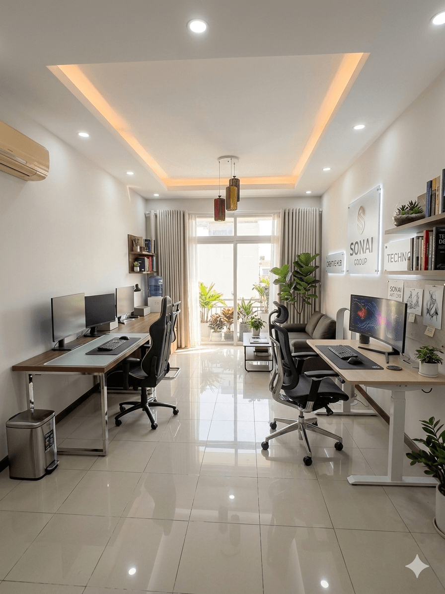 SONAI chính thức ra mắt không gian làm việc mới tại Đ. Tản Đà, Chợ Lớn
