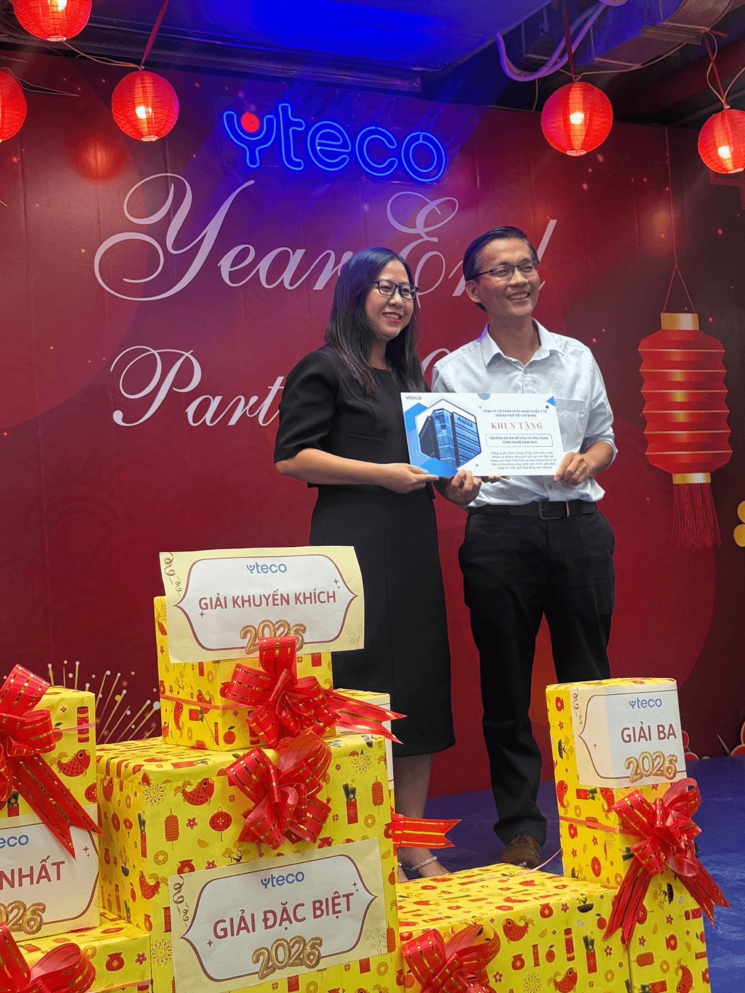 SONAI vinh dự nhận giải thưởng "Dự án số hóa và ứng dụng công nghệ năm 2025" cùng Yteco