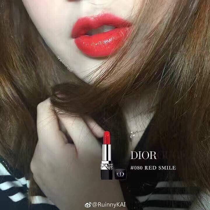 Dior Rouge 080 Red Smile