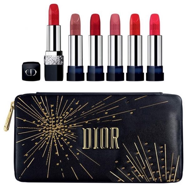 Set Son Dior Rouge Limited Edition 4 Màu Kèm Clutch  Radiant Hollywood  Beauty Center