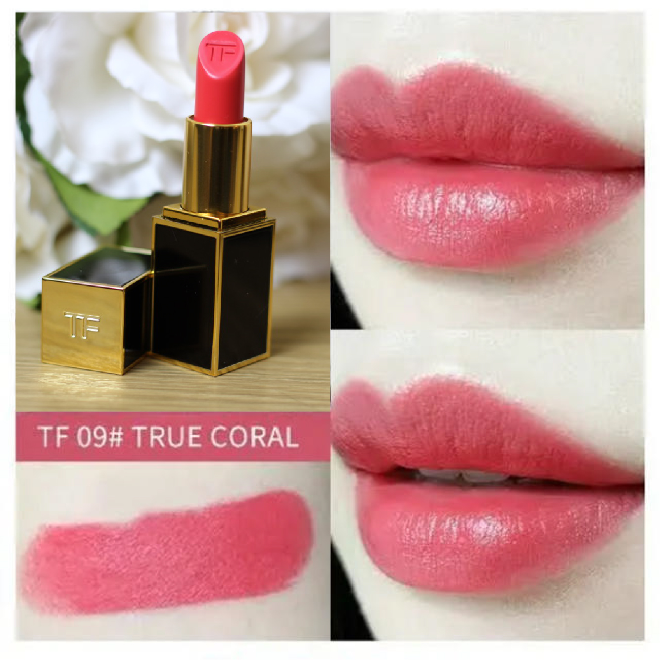 Son Tom Ford Mau 09 True Coral – Mau Hong Cam-01 – Dasa Authentic – Chuyên  Nước Hoa, Son Chính Hãng